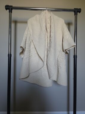 Ralph Lauren Wool & Angora Cable Knit Cardigan